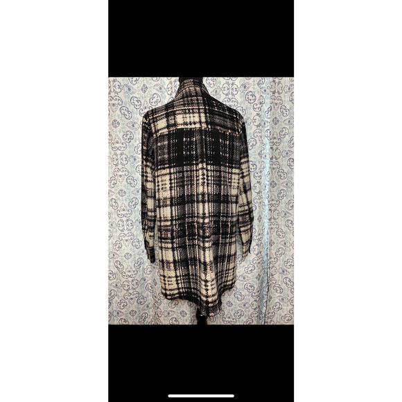 Philosophy Womens Long Sleeve Button‎ Down Top Size Medium - Picture 6 of 7